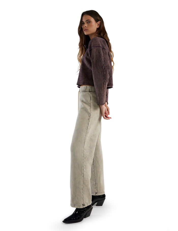 Les Tien Raven Raw Crop Crew