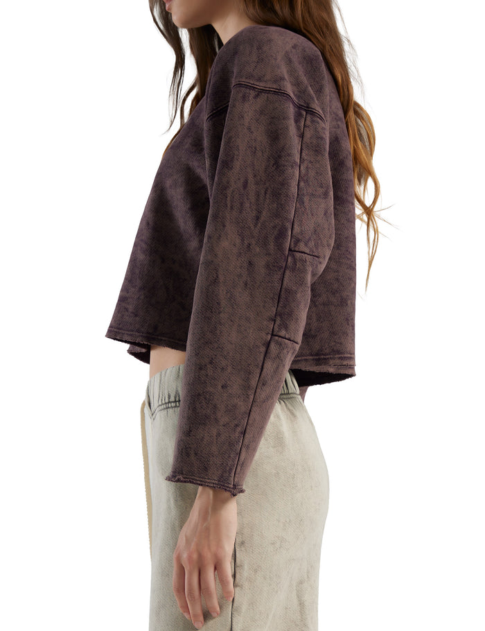 Les Tien Raven Raw Crop Crew