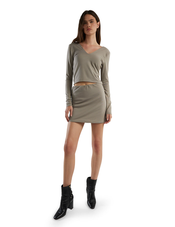 Les Tien Shannon Micro Mini Skirt