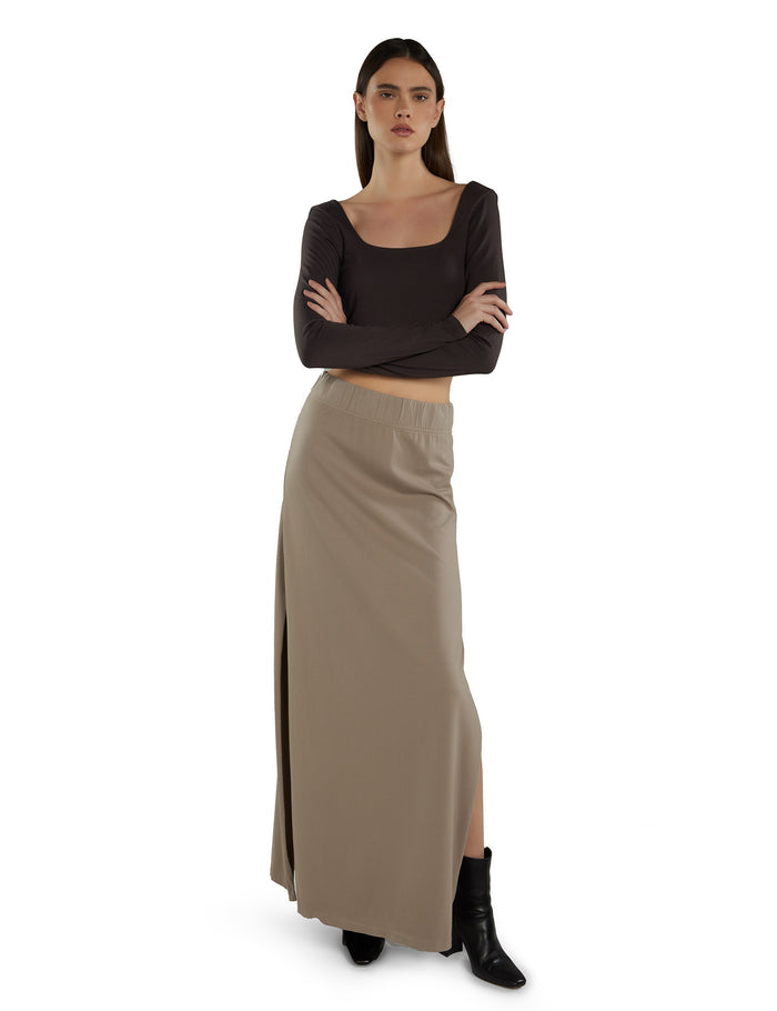 Les Tien Tess Square Neck Long Sleeve