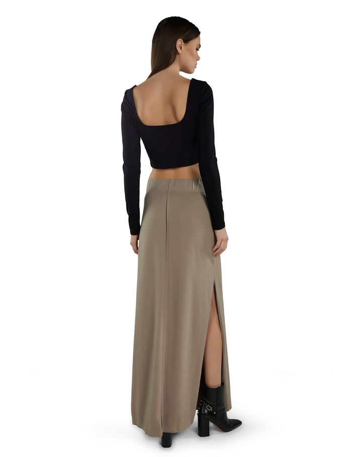 Les Tien Tess Square Neck Long Sleeve