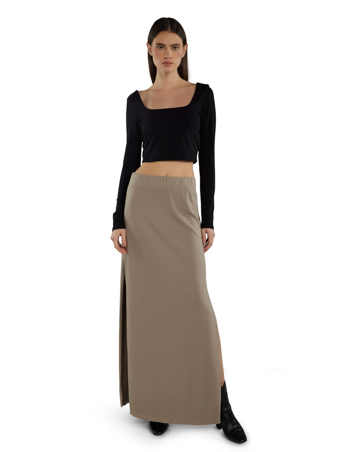 Les Tien Tess Square Neck Long Sleeve