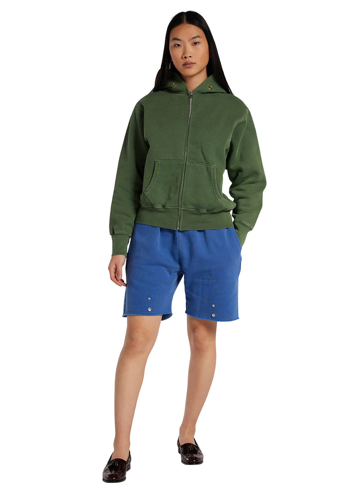 Les Tien Unisex Heavyweight Snap Front Short