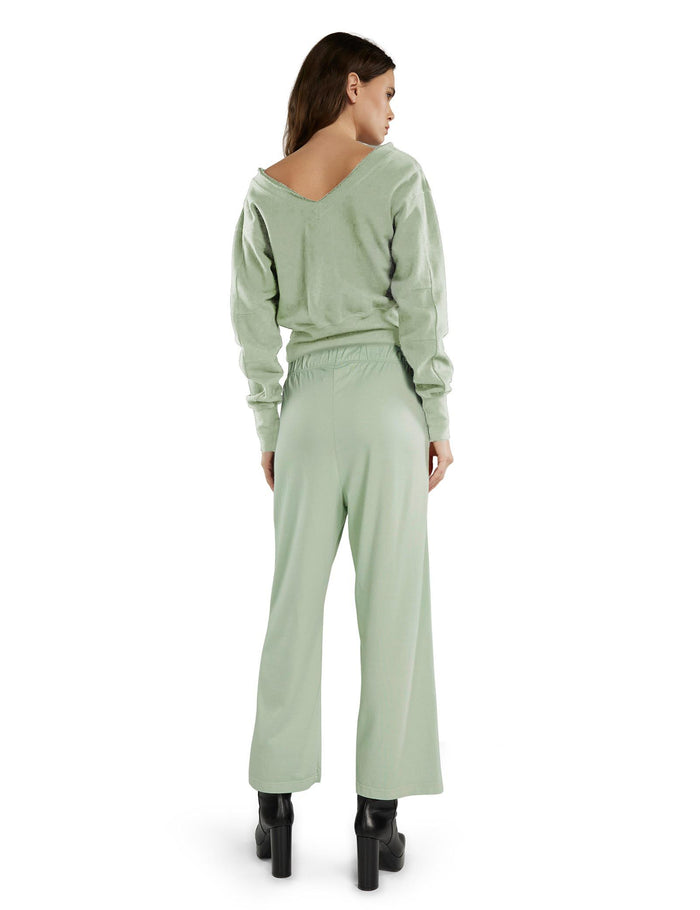 Les Tien Valeria Banded Double V Roll Neck