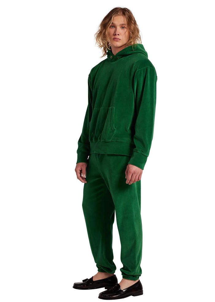 Les Tien Velour Classic Sweatpant