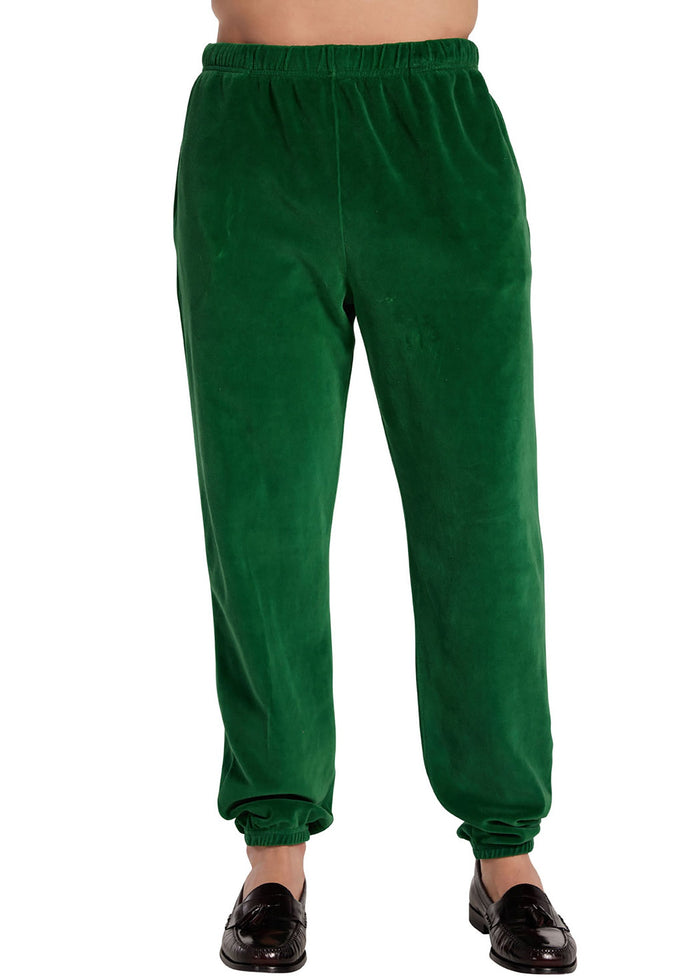 les tien Velour Classic Sweatpant