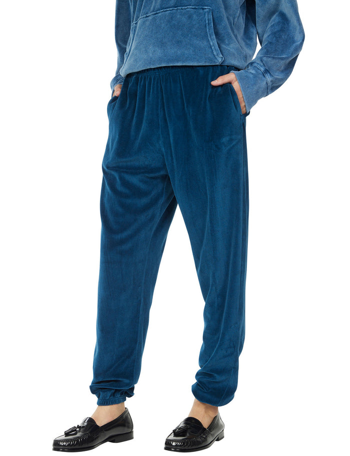 les tien Velour Classic Sweatpant