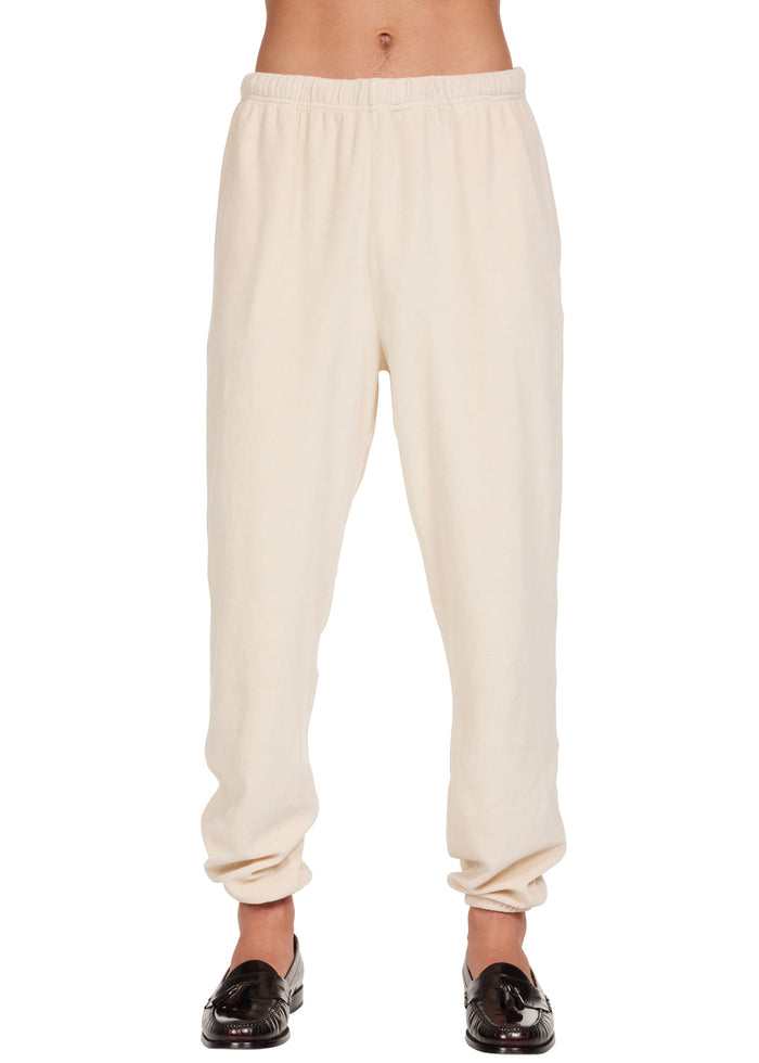 les tien Velour Classic Sweatpant