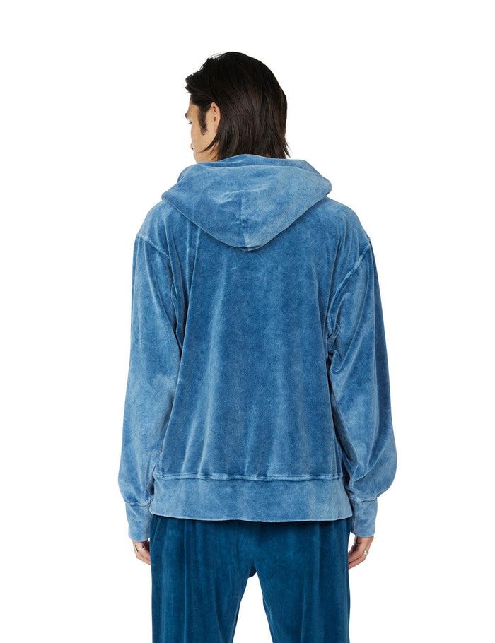 Les Tien Velour Hoodie