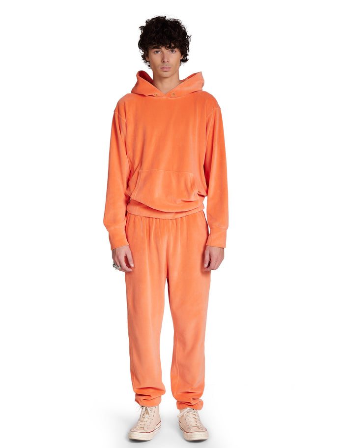 Les Tien Velour Hoodie