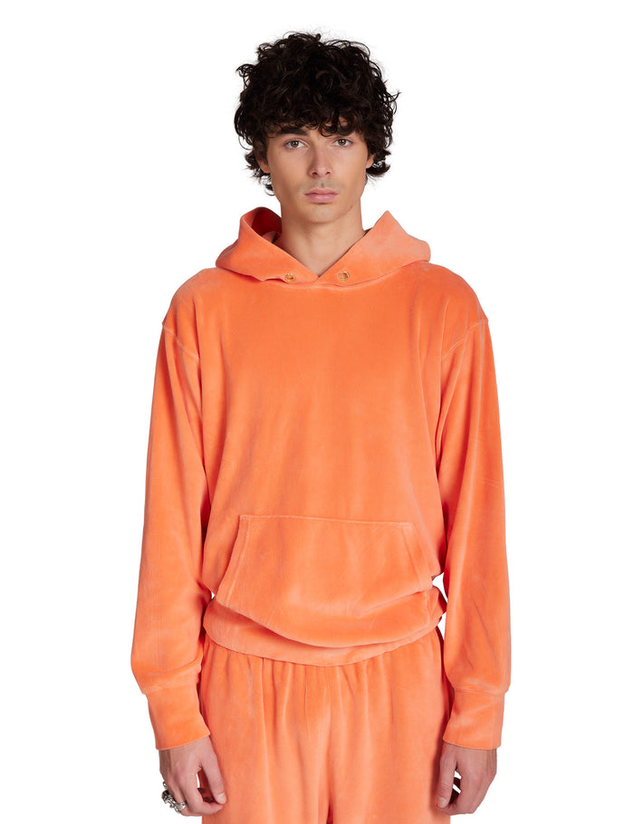 les tien Velour Hoodie