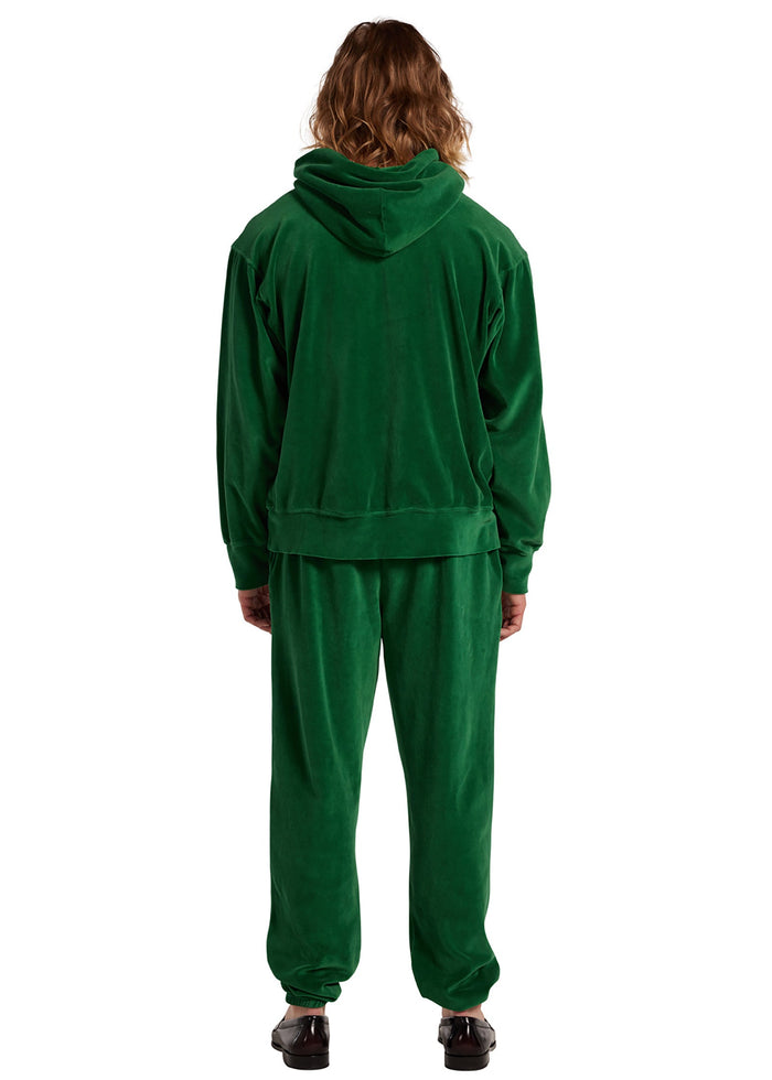 Les Tien Velour Hoodie