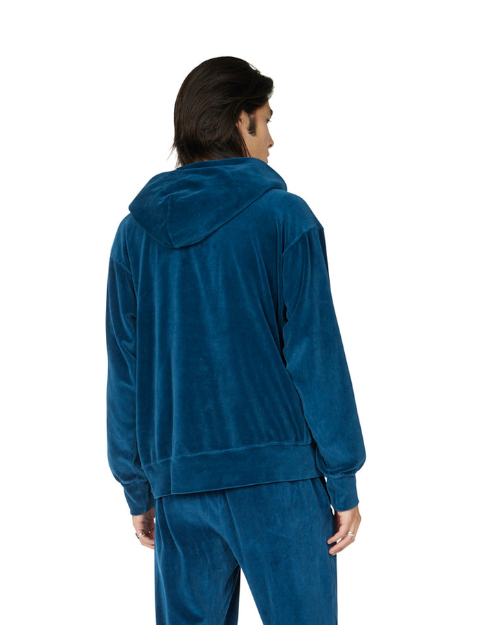 Les Tien Velour Hoodie