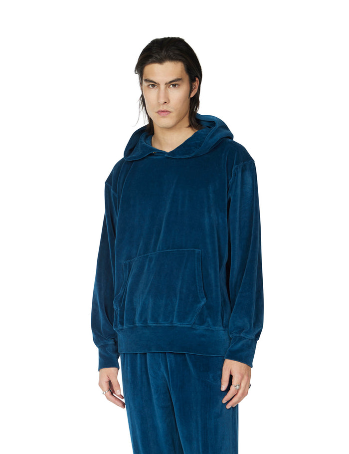 les tien Velour Hoodie
