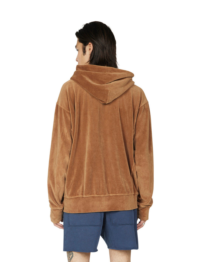 Les Tien Velour Hoodie
