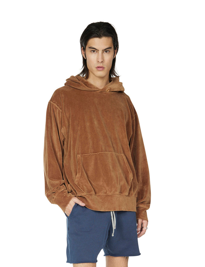 les tien Velour Hoodie