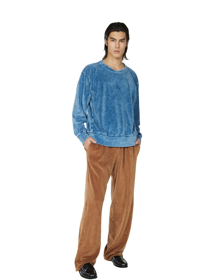 les tien Velour Relaxed Pant