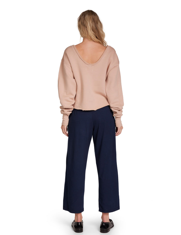 Les Tien Veronica Double V Roll Neck