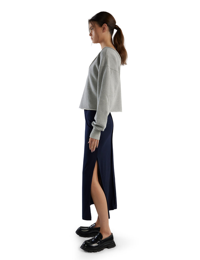 Les Tien Veronica Double V Roll Neck