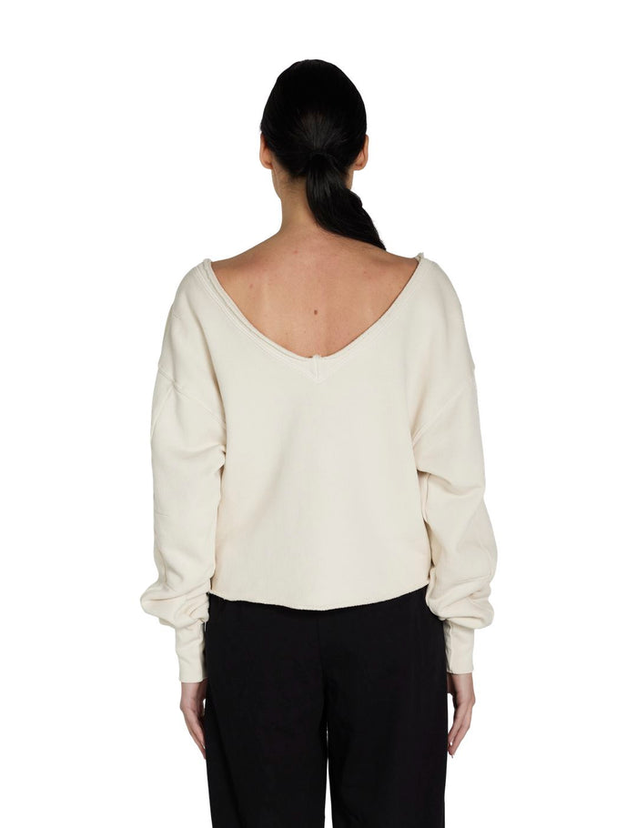 Les Tien Veronica Double V Roll Neck