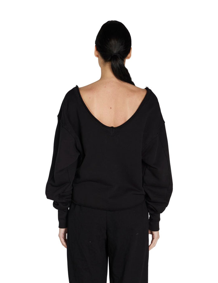 Les Tien Veronica Double V Roll Neck