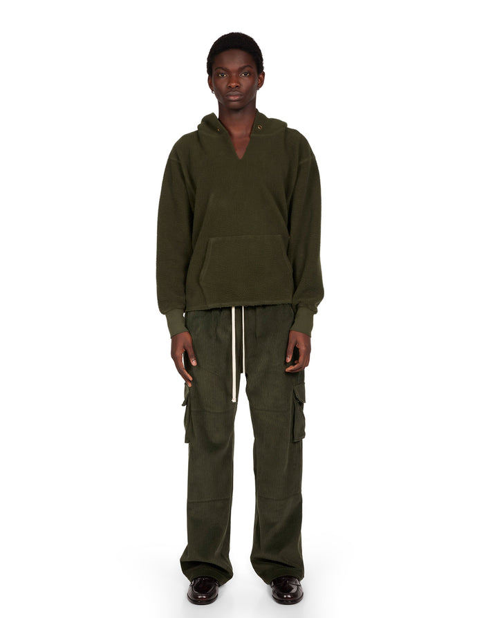 Les Tien Wide Wale Corduroy Cargo Pant