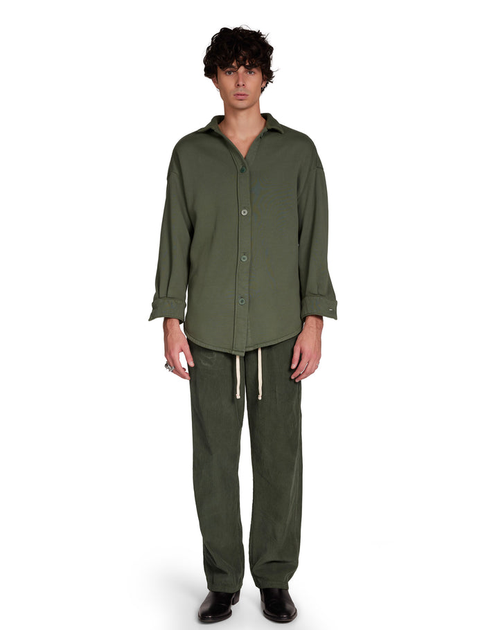 Les Tien Wide Wale Corduroy Classic Pant
