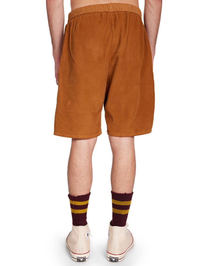 Les Tien Wide Wale Corduroy Invert Pocket Short