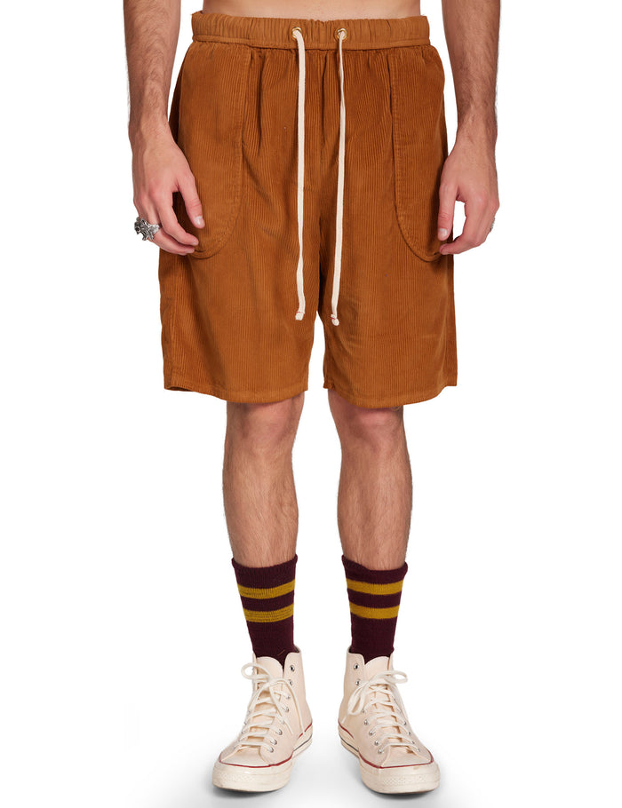 les tien Wide Wale Corduroy Invert Pocket Short