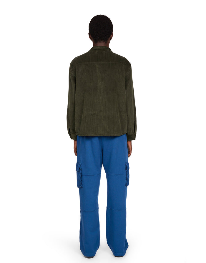 Les Tien Wide Wale Corduroy L/S Cuban Shirt