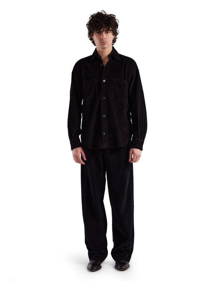 Les Tien Wide Wale Corduroy Oversized Button Up