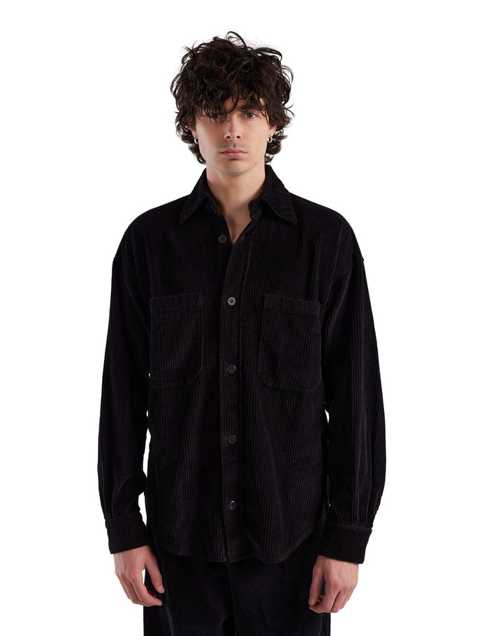 les tien Wide Wale Corduroy Oversized Button Up