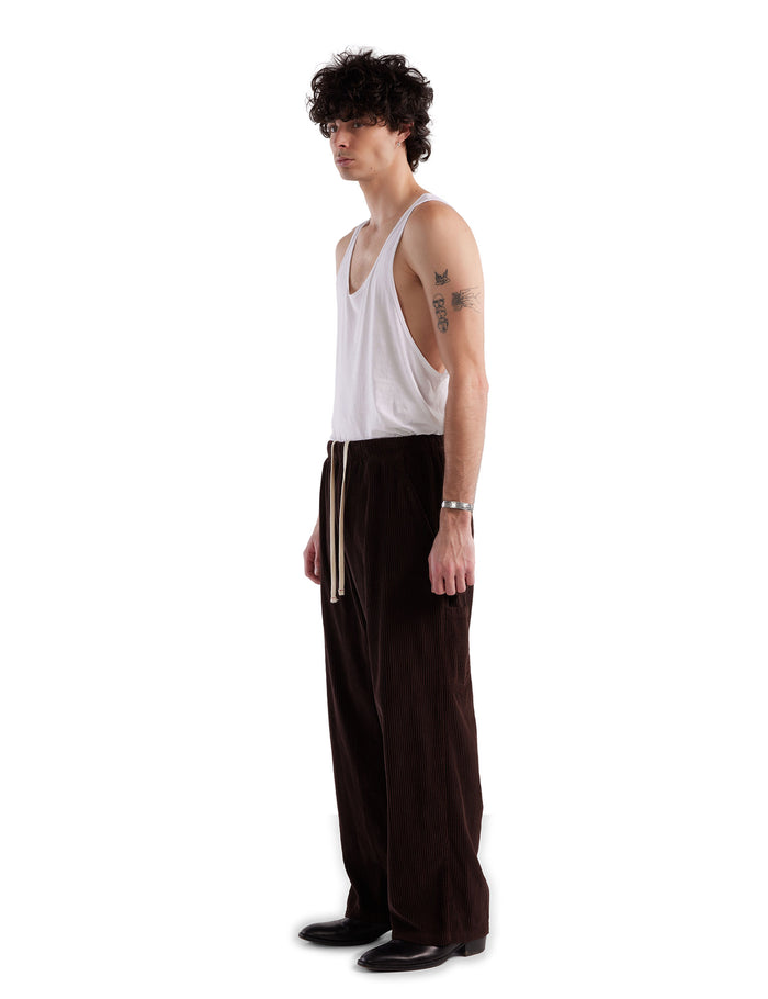 Les Tien Wide Wale Corduroy Utility Puddle Pant