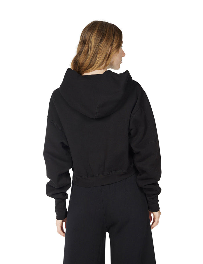Les Tien Zendaya Crop Zip Hoodie