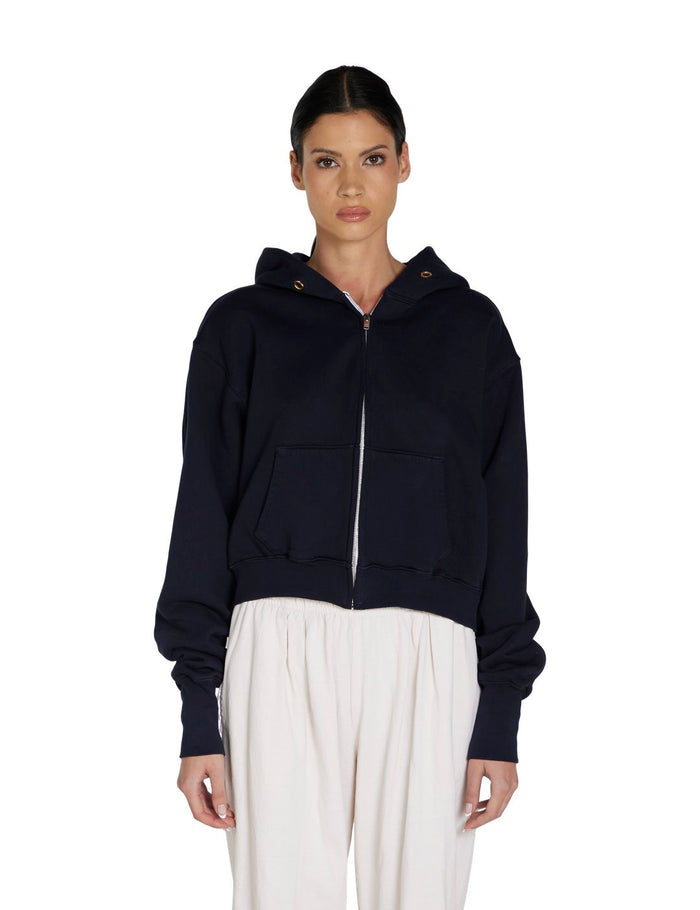 les tien Zendaya Crop Zip Hoodie