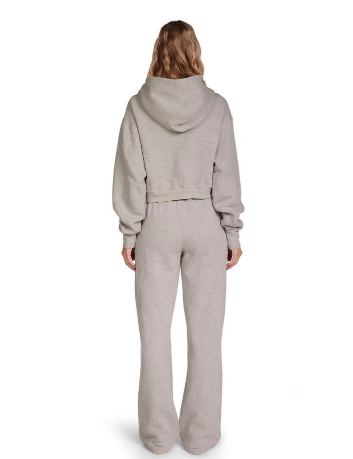 Les Tien Zendaya Crop Zip Hoodie