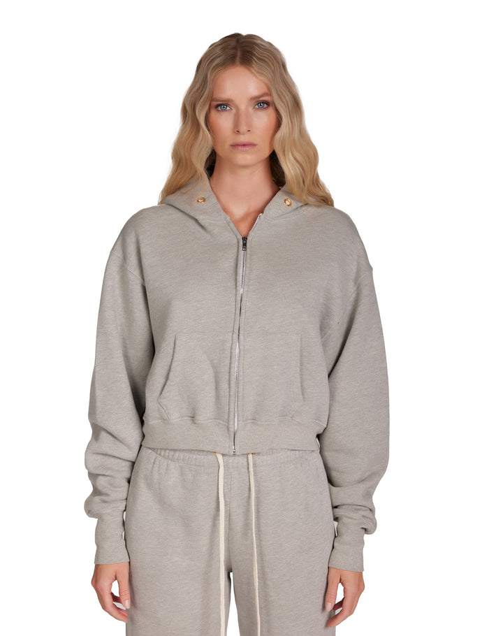 les tien Zendaya Crop Zip Hoodie