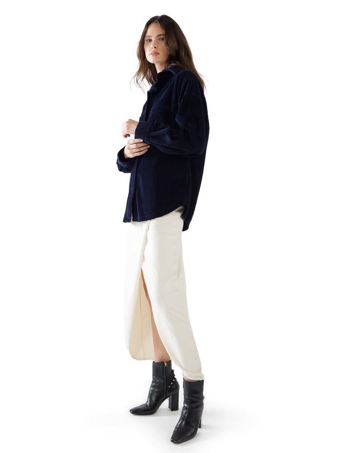 Les Tien Zoe Oversized Button Up