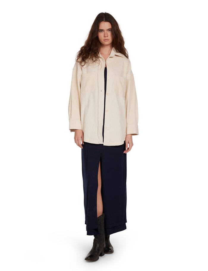 Les Tien Zoe Oversized Button Up