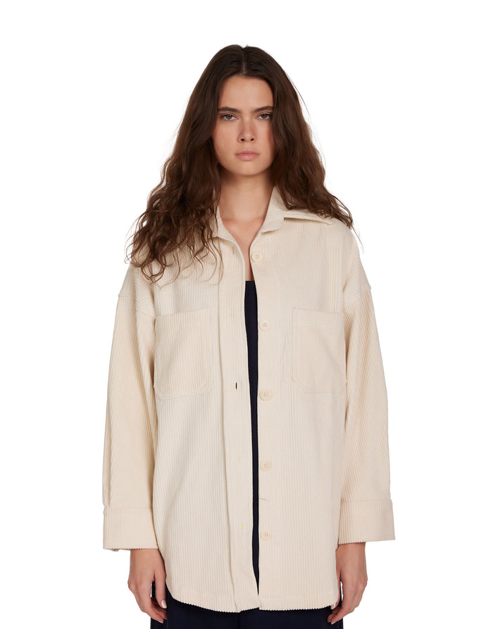 les tien Zoe Oversized Button Up
