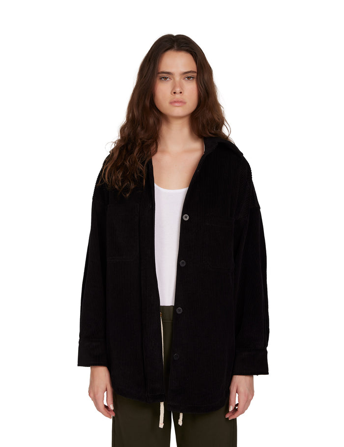 les tien Zoe Oversized Button Up
