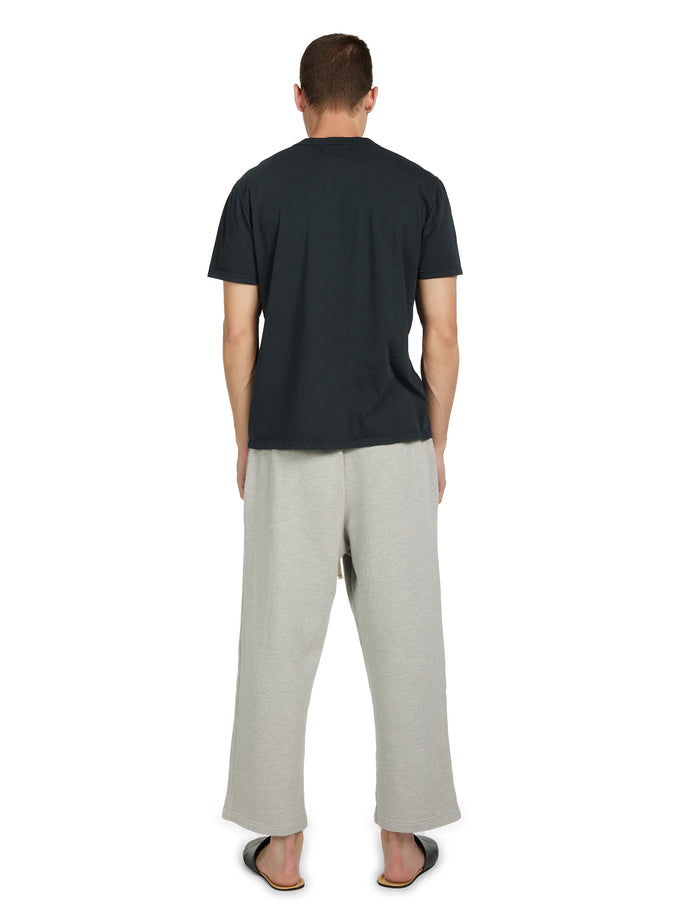 Les Tien Lightweight Binded Neck Classic Pocket Tee