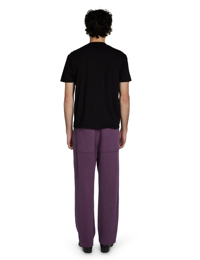 Les Tien Lightweight Binded Neck Classic Pocket Tee