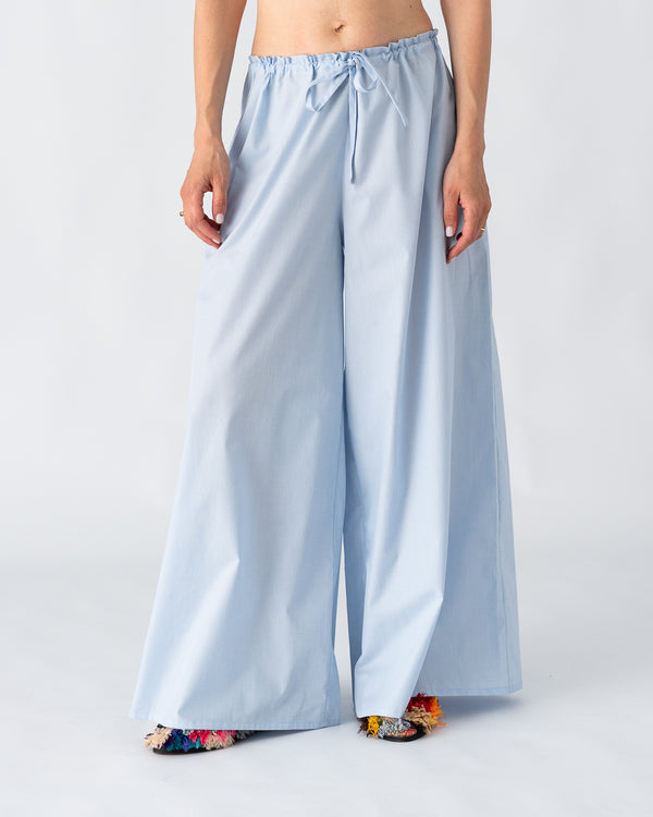 Les Vacances D'irina Blue Pajama Pantaloons