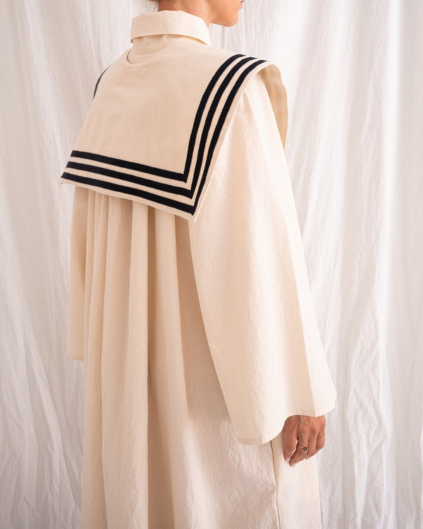 les vacances d'irina Ivory Sailor Collar