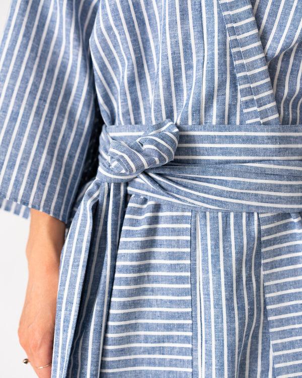 Les Vacances D'irina Kimono Blue