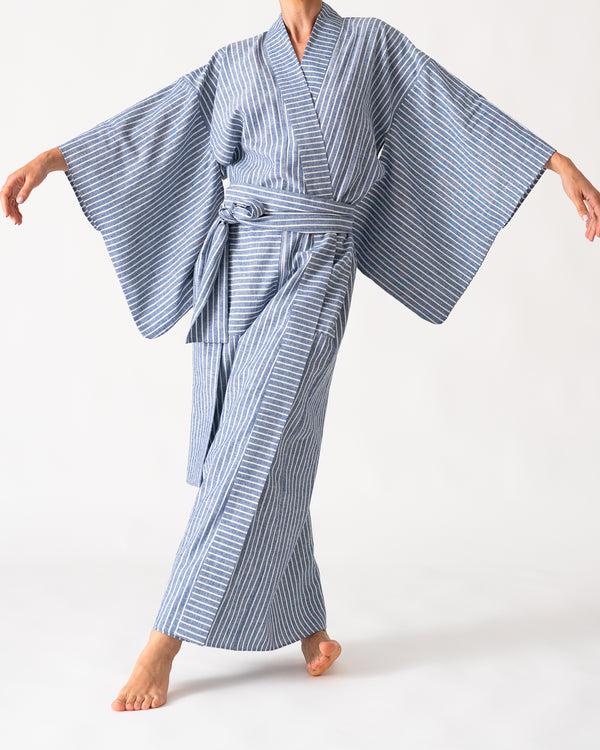 les vacances d'irina Kimono Blue