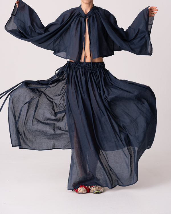 Les Vacances D'irina Liquid Summer Blouse