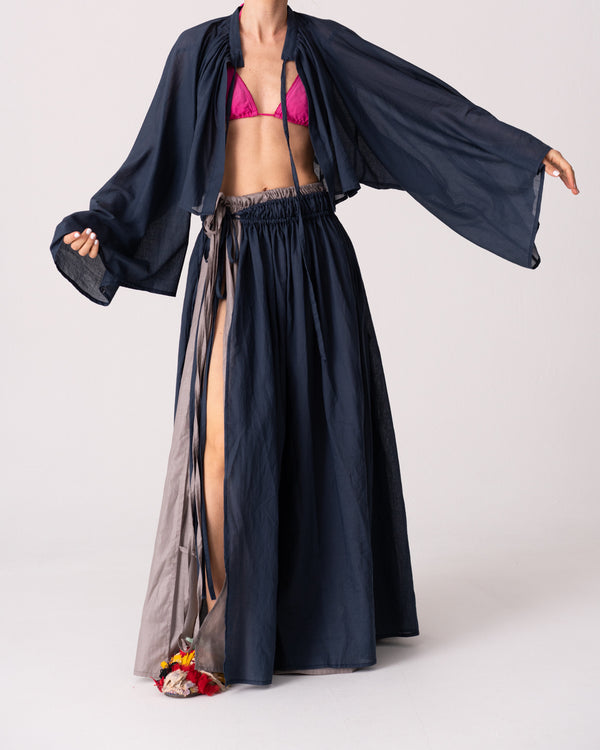 Les Vacances D'irina Liquid Summer Blouse