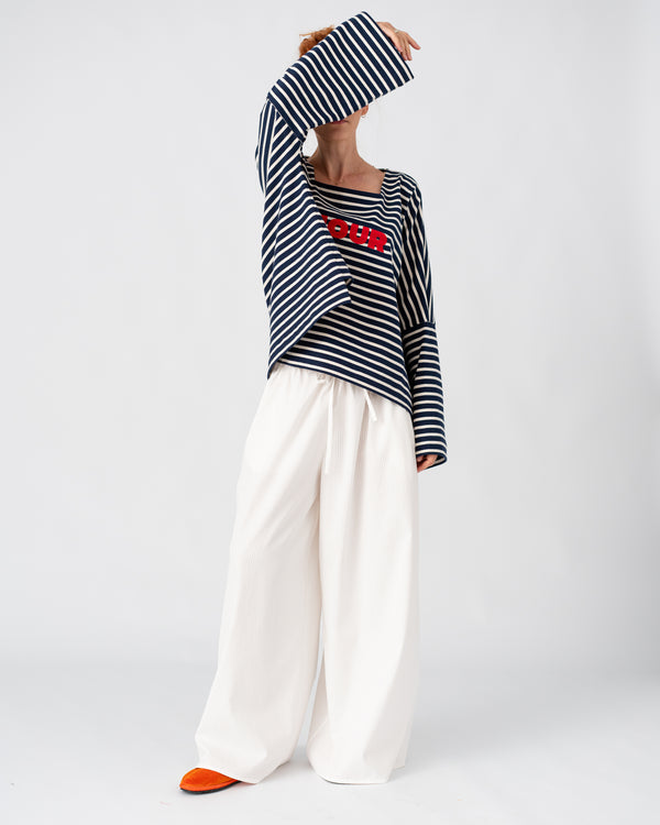 Les Vacances D'irina Mariniere "Amour" Embroidered